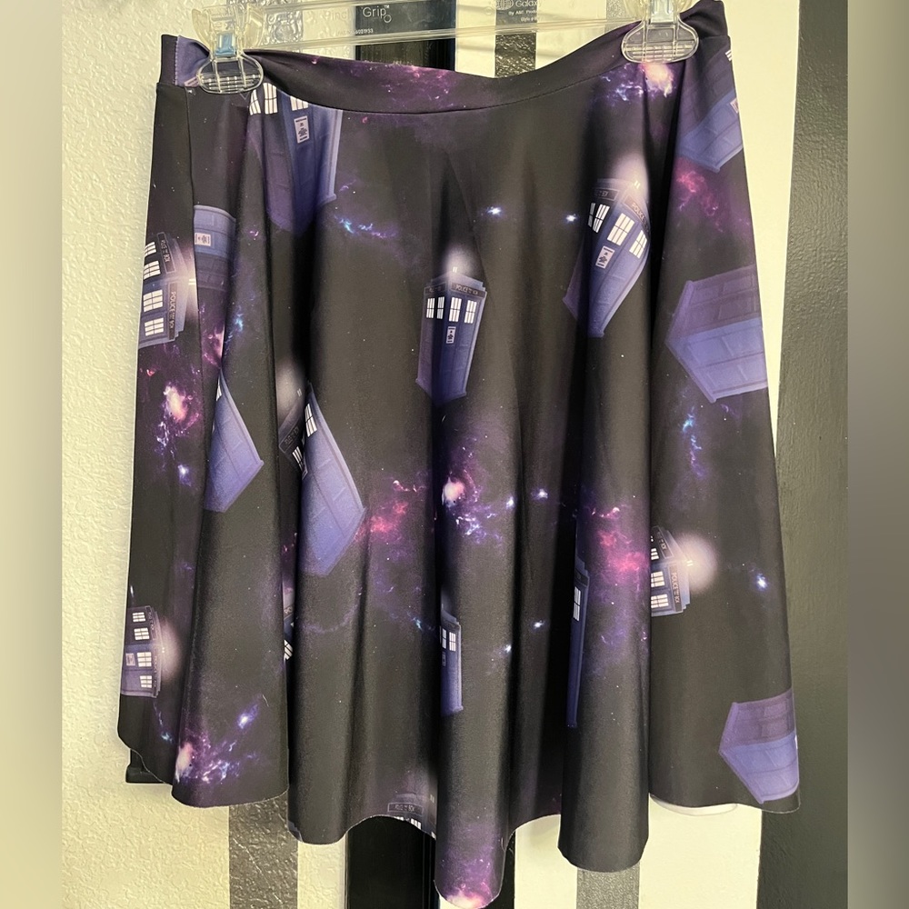 TARDIS Doctor Who Skirt. Size L